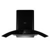 Haier 90CM Auto Clean Curved Glass Chimney with 1200 CMPH, BLDC Motor, Gesture Control and Baffle Filter, Black, hvp-g94dgbgin