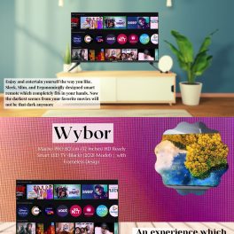 Wybor-Cloud Series, 80cm (32 Inch) frameless HD Ready Smart Android TV, Black, 32 MACHO 512