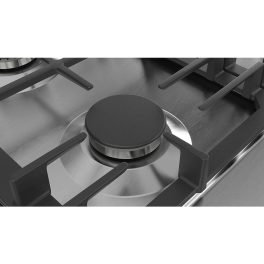 Bosch 6 Series Gas Hob 90 Cm, Stainless Steel 5 Burner (Built In) Gas Hob, Stainless Steel, Pcq9B5O90I