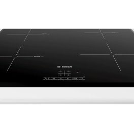 Bosch Series 4 Induction hob 60 cm surface mount, 1800W Glass Ceramic Induction Hob With 4 Cooking Zone, Black, PIE651BB5I
