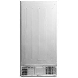 Haier 630L Lumiere French 4 Door Side by Side Frost Free Refrigerator, Convertible Magic Zone, Wi-Fi, Inverter, Colourful Display Panel, Motion Sensor, My zone, Sun Lit Interior, Black Glass, HRB-700KGU1