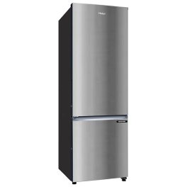 Haier 265L, 2 Star Bottom Mounted Frost Free Refrigerator with 8-in-1 Convertible and Turbo Icing, Nickel Steel, HRB-3152IBNS-P