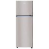 Haier 240L 2 Star Frost Free Top Mount Double Door Refrigerator, 200% Faster Ice Making in 49 Minutes, Twin Energy Saving Modes, Burshline Silver, HRF-2902IBBS-P