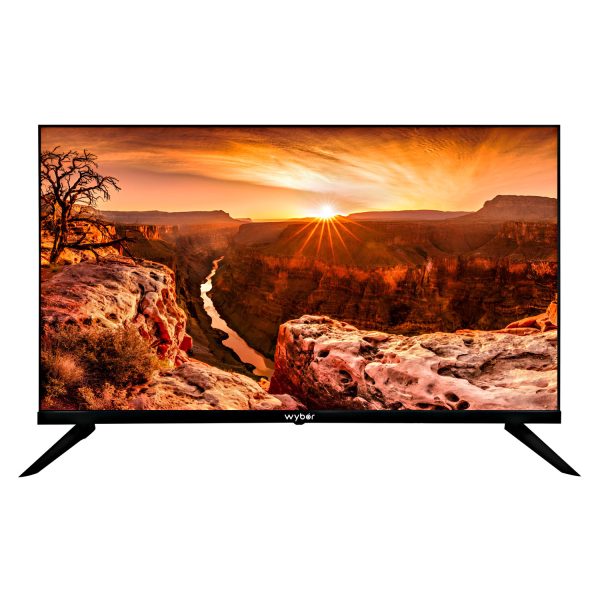Wybor-Cloud Series, 80cm (32 Inch) frameless HD Ready Smart Android TV, Black, 32WHS-C9