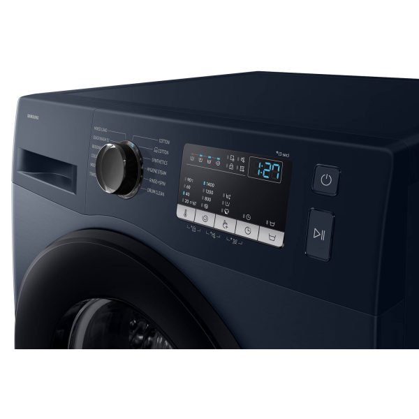 SAMSUNG 9 kg 5 Star Wi-Fi Inverter Fully Automatic Front Load Washing Machine, Energy Mode, Navy, WW90FG4U04ASTL
