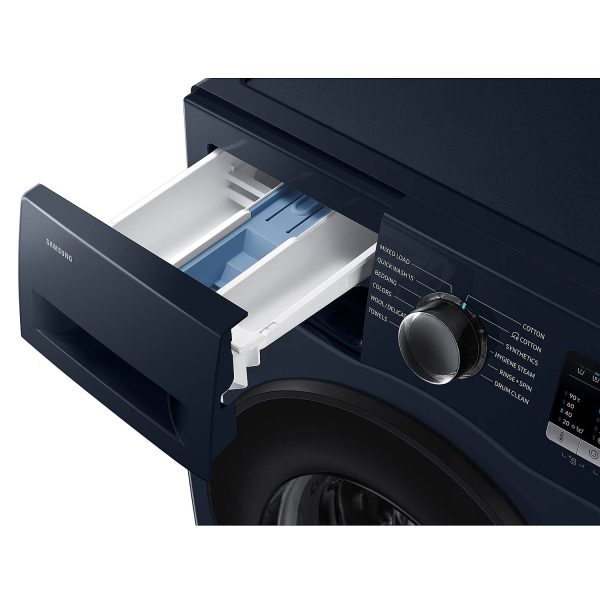 SAMSUNG 9 kg 5 Star Wi-Fi Inverter Fully Automatic Front Load Washing Machine, Energy Mode, Navy, WW90FG4U04ASTL