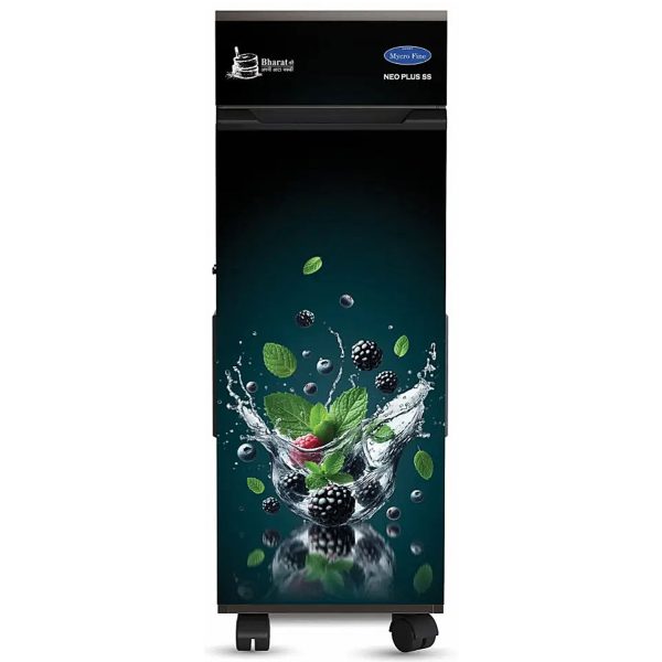 Lucky Mycrofine Aata Chakki 6.5 Kg Fully Automatic Domestic Flour Mill, Mint Berries, Neo Plus SS