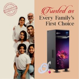 Lucky Mycrofine-Inbuilt Vacuum Aata Chakki Fully Automatic Domestic Flour Mill, Magenta Mist, Neo Plus VC