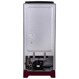 Haier 190 Litre 5 Star Single Door With Base Drawer Refrigerator, One Hour Icing Technology and Stabilizer Free Operation, Red Ivy, HRD-2105EPRI-P