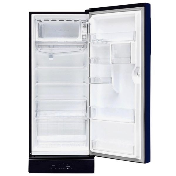 Haier 190 L, 3 Star, Direct Cool Single Door Refrigerator with Base Drawer, One Hour Icing Technology, Stabilizer Free Operation, Marine Dahelia, HRD-2103PMD-P