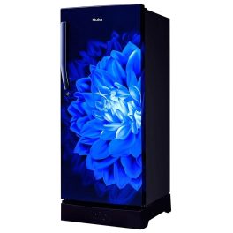 Haier 190 L, 3 Star, Direct Cool Single Door Refrigerator with Base Drawer, One Hour Icing Technology, Stabilizer Free Operation, Marine Dahelia, HRD-2103PMD-P