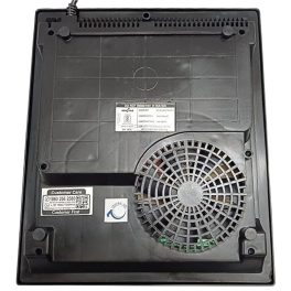 Kenstar Stova 14, 1400W, Induction Cooktop, Soft-Touch Tact Control, Automatic Voltage Regulator, Black, Kisto14kp7r0-dts