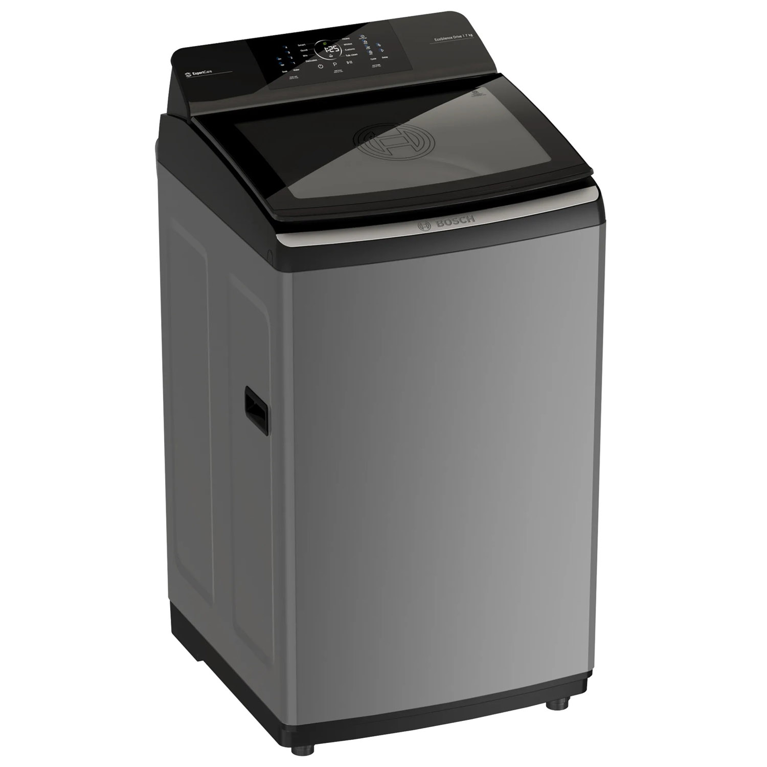 BOSCH Series 2, Expert Care Wash System 7 kg Fully Automatic Top Load Washing Machine with Reload Function, Dark Grey, WOE700D0IN BOSCH Series 2, Expert Care Wash System 7 kg Fully Automatic Top Load Washing Machine with Reload Function, Dark Grey, WOE700D0IN