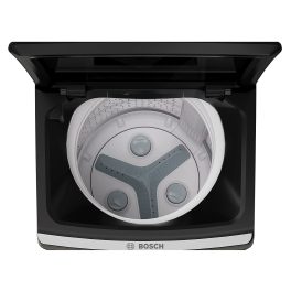BOSCH Series 2, Expert Care Wash System 7 kg Fully Automatic Top Load Washing Machine with Reload Function, Dark Grey, WOE700D0IN