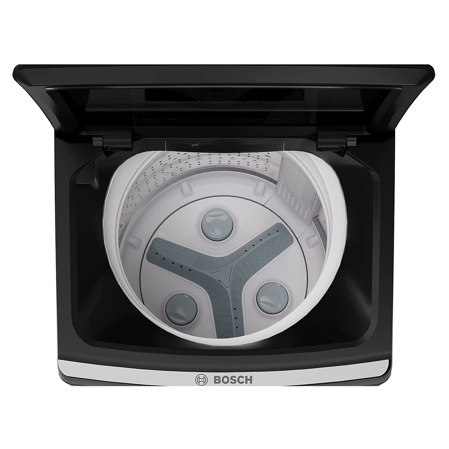 BOSCH Series 2, Expert Care Wash System 7 kg Fully Automatic Top Load Washing Machine with Reload Function, Dark Grey, WOE700D0IN BOSCH Series 2, Expert Care Wash System 7 kg Fully Automatic Top Load Washing Machine with Reload Function, Dark Grey, WOE700D0IN