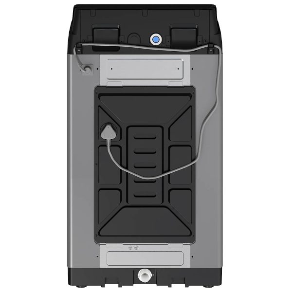 BOSCH Series 2, Expert Care Wash System 7 kg Fully Automatic Top Load Washing Machine with Reload Function, Dark Grey, WOE700D0IN