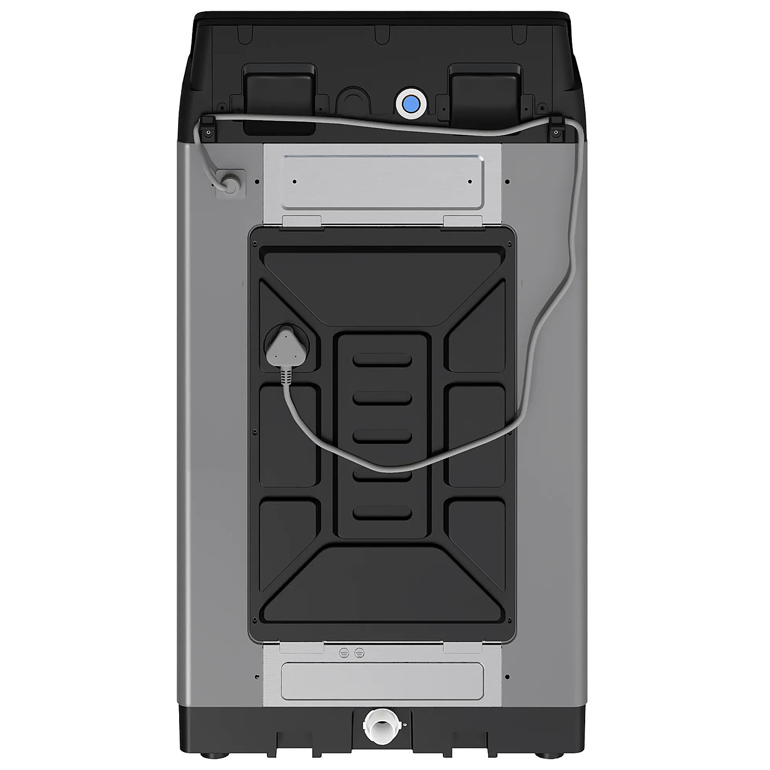 BOSCH Series 2, Expert Care Wash System 7 kg Fully Automatic Top Load Washing Machine with Reload Function, Dark Grey, WOE700D0IN BOSCH Series 2, Expert Care Wash System 7 kg Fully Automatic Top Load Washing Machine with Reload Function, Dark Grey, WOE700D0IN