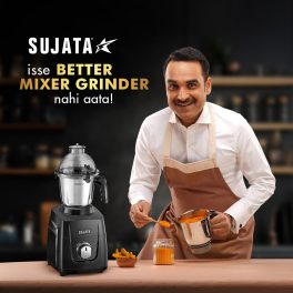Sujata 1000 Watt Mixer Grinder with Pulse Action, Unbreakable Handle and Coconut Milk Extractor, MG-02