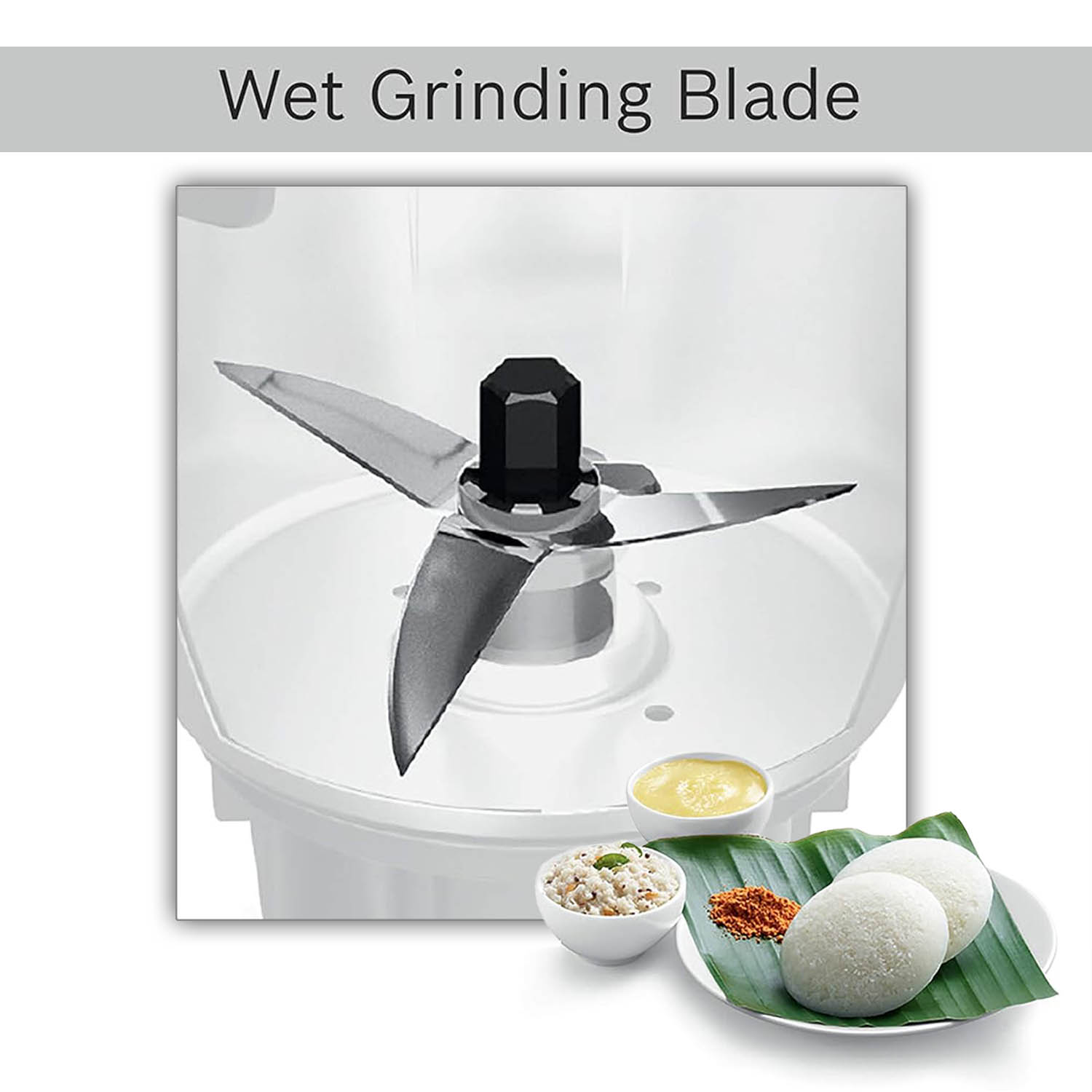 Bosch TrueMixx 750 W 3 Jar, Stainless steel blades for high performance wet, dry and chutney grinding Mixer Grinder, Peach, MG4413C4PI Bosch TrueMixx 750 W 3 Jar, Stainless steel blades for high performance wet, dry and chutney grinding Mixer Grinder, Peach, MG4413C4PI