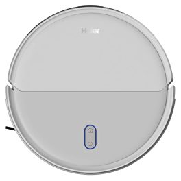 Haier F55241E Robot Vacuum Cleaner With 5 Maps Memory & Strong Battery Life, Manually Empty Dust Box, White, CIVIC X11