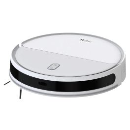 Haier F55241E Robot Vacuum Cleaner With 5 Maps Memory & Strong Battery Life, Manually Empty Dust Box, White, CIVIC X11