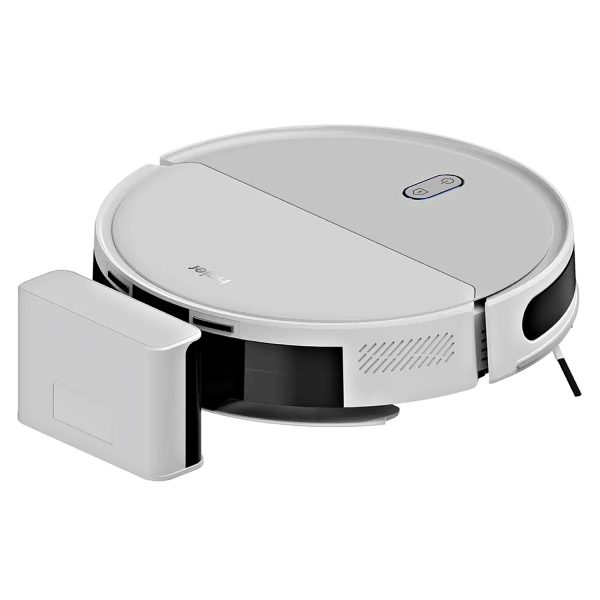 Haier F55241E Robot Vacuum Cleaner With 5 Maps Memory & Strong Battery Life, Manually Empty Dust Box, White, CIVIC X11