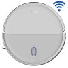 Haier F55241E Robot Vacuum Cleaner With 5 Maps Memory & Strong Battery Life, Manually Empty Dust Box, White, CIVIC X11