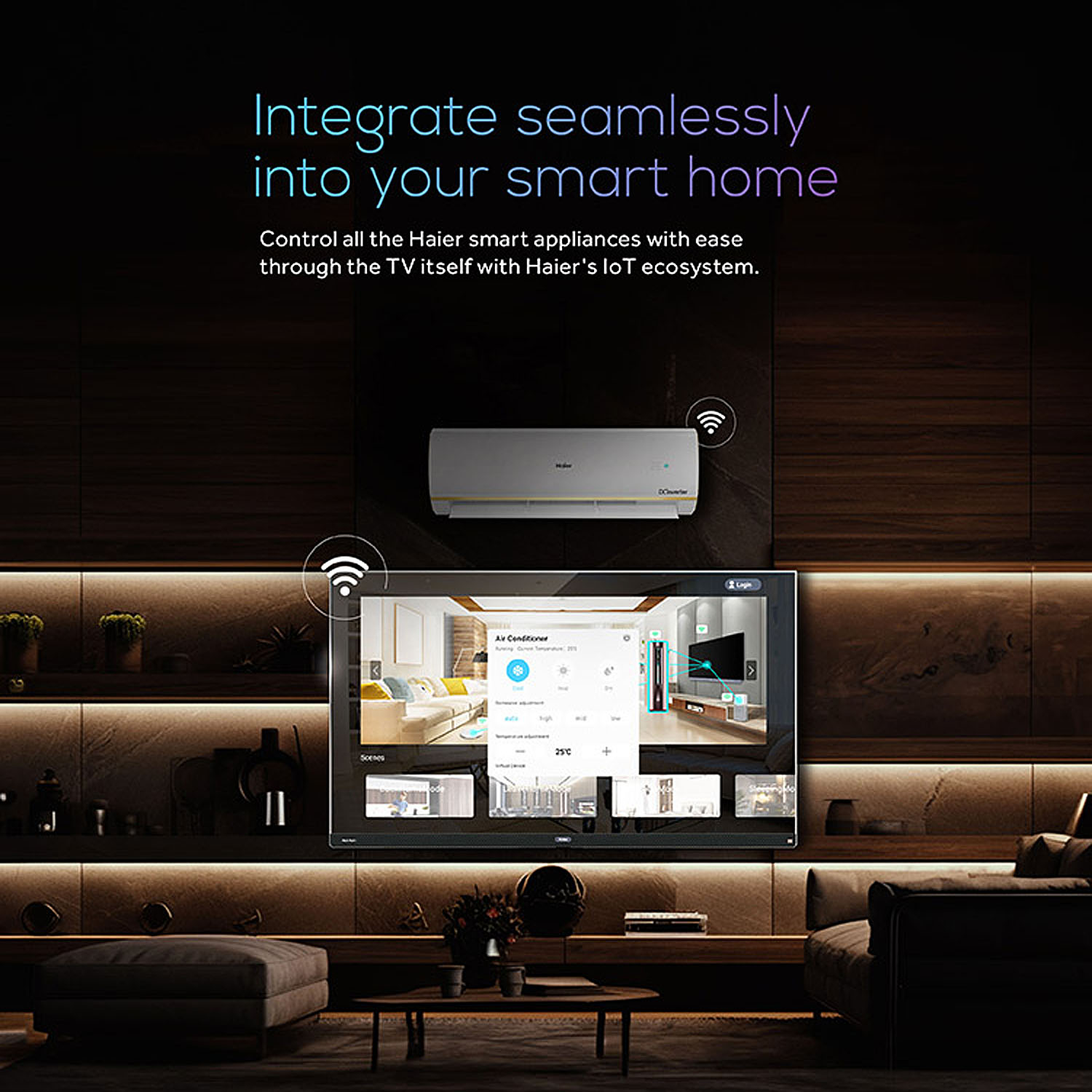 Haier 4K Ultra HD K85 Series 189cm(75) Smart Google TV, with Dolby Vision Atmos and Hands Free Voice Control, Google Assistant & MEMC, Silver, H75K85FUX Haier 4K Ultra HD K85 Series 189cm(75) Smart Google TV, with Dolby Vision Atmos and Hands Free Voice Control, Google Assistant & MEMC, Silver, H75K85FUX