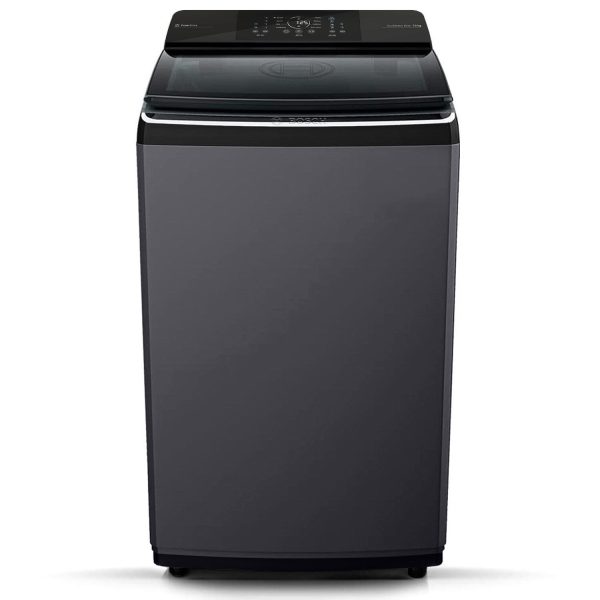 BOSCH Series 2, Expert Care Wash System 7.5 kg 5 Star Fully Automatic Top Load Washing Machine with Reload Function, Dark Lake, WOE750B0IN