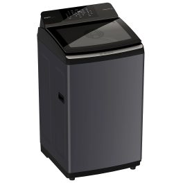 BOSCH Series 2, Expert Care Wash System 7.5 kg 5 Star Fully Automatic Top Load Washing Machine with Reload Function, Dark Lake, WOE750B0IN
