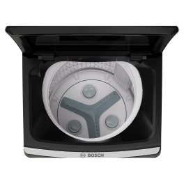BOSCH Series 2, Expert Care Wash System 7.5 kg 5 Star Fully Automatic Top Load Washing Machine with Reload Function, Dark Lake, WOE750B0IN