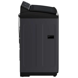BOSCH Series 2, Expert Care Wash System 7.5 kg 5 Star Fully Automatic Top Load Washing Machine with Reload Function, Dark Lake, WOE750B0IN