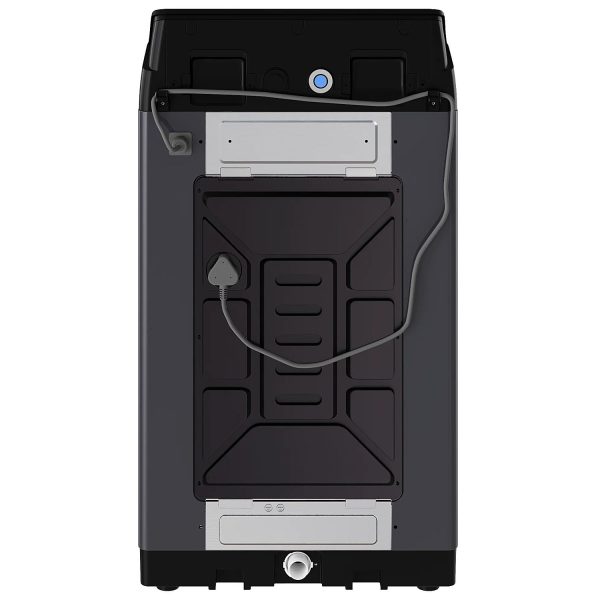 BOSCH Series 2, Expert Care Wash System 7.5 kg 5 Star Fully Automatic Top Load Washing Machine with Reload Function, Dark Lake, WOE750B0IN
