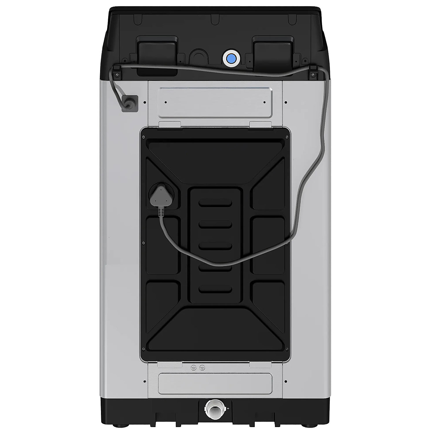 BOSCH Series 2, Expert Care Wash System 7.5 kg 5 Star Fully Automatic Top Load Washing Machine with Reload Function, Graphite Silver, WOE750S0IN BOSCH Series 2, Expert Care Wash System 7.5 kg 5 Star Fully Automatic Top Load Washing Machine with Reload Function, Graphite Silver, WOE750S0IN