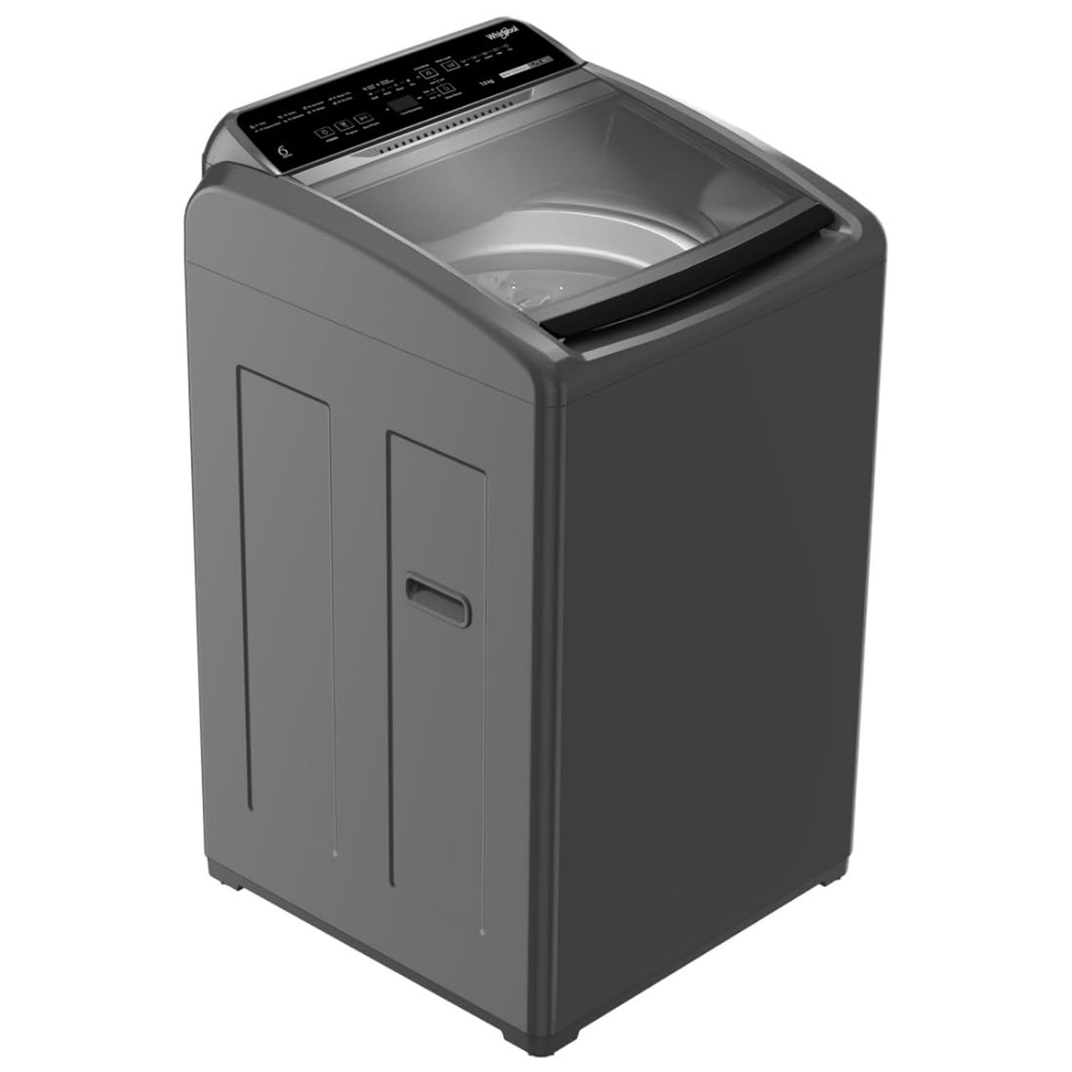 Whirlpool 7kg 5 Star Fully Automatic Top-Load Washing Machine, 8 Wash Program With 6th Sense Technology, Zero Pressure Fill, Grey, Whitemagic Elite Whirlpool 7kg 5 Star Fully Automatic Top-Load Washing Machine, 8 Wash Program With 6th Sense Technology, Zero Pressure Fill, Grey, Whitemagic Elite