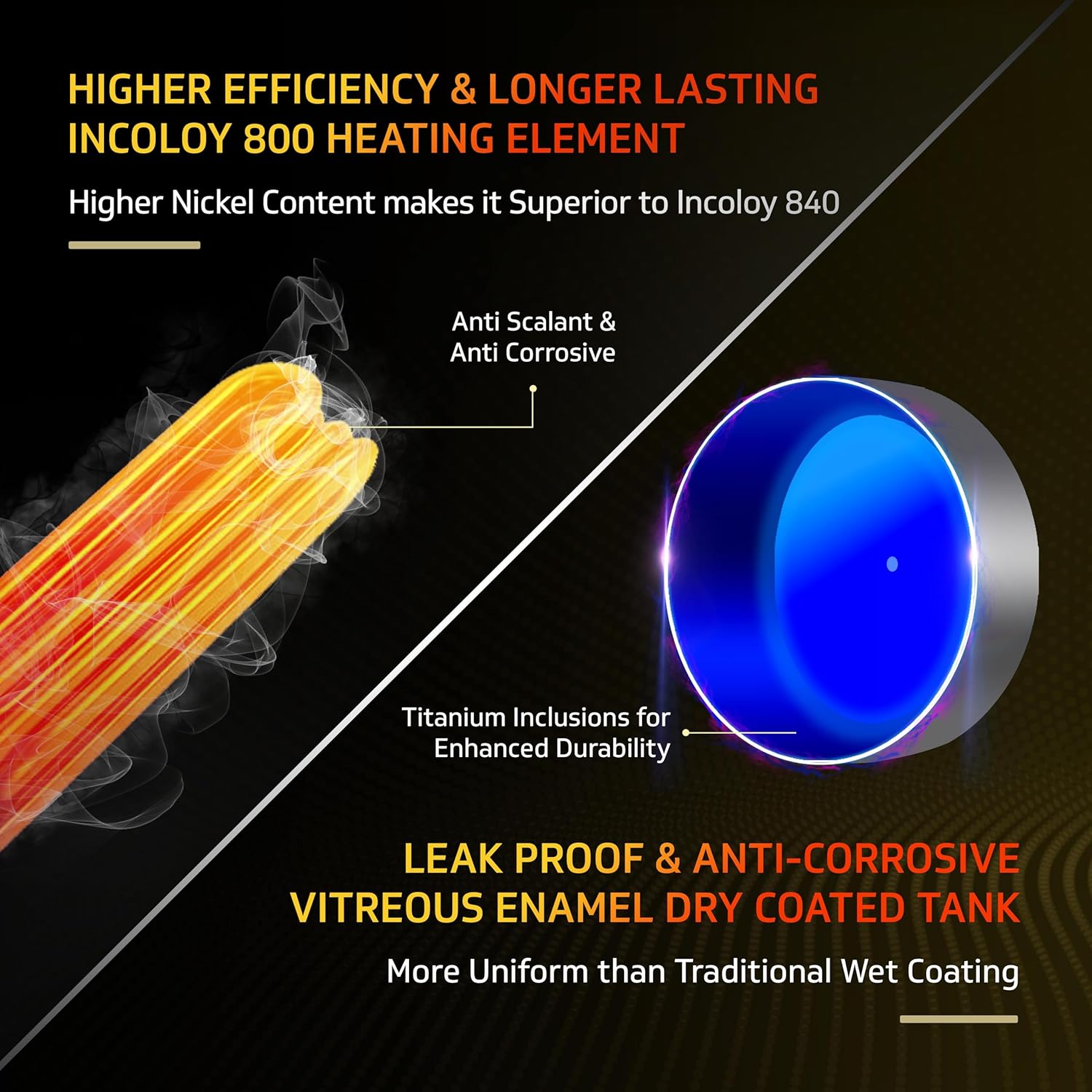 V-Guard 10Litre 5 Star Avo Storage Geyser, Up to 38% More Hot Water with Advanced Thermocline Technology, Luxe Glow Illumination, White, Luxecube V-Guard 10Litre 5 Star Avo Storage Geyser, Up to 38% More Hot Water with Advanced Thermocline Technology, Luxe Glow Illumination, White, Luxecube