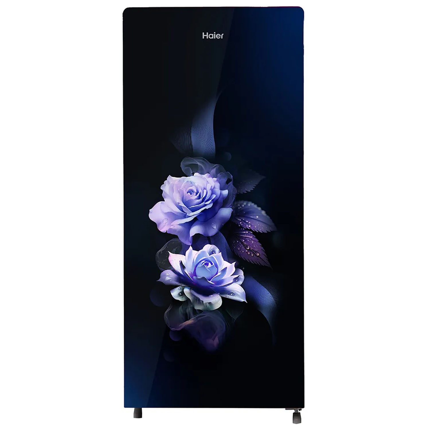 Haier 185 L, 2 Star Direct Cool Glass Finish Single Door Refrigerator, Marine Dime Glass Finish, Recess Handle, Purple, HRD-2062CMDG-N Haier 185 L, 2 Star Direct Cool Glass Finish Single Door Refrigerator, Marine Dime Glass Finish, Recess Handle, Purple, HRD-2062CMDG-N