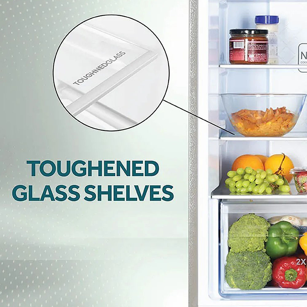 Haier 328 L, 3 Star, 10-in-1 Convertible, Frost Free Double Door Refrigerator, Triple Inverter & Dual Fan Motor Technology, Graphite Black, HRF-3782BLGK-P Haier 328 L, 3 Star, 10-in-1 Convertible, Frost Free Double Door Refrigerator, Triple Inverter & Dual Fan Motor Technology, Graphite Black, HRF-3782BLGK-P