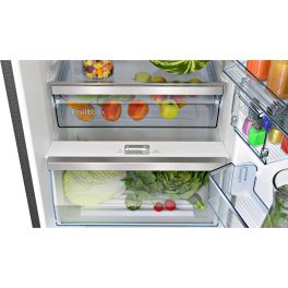 Bosch 368L, 3-Star, Frost free Double Door Inverter Refrigerator (2025 Model), 6-in-1 Convertible, 18 Hours Cooling Retention, Digital Display, Super Freeze, 80min Convert, Smoky Steel, CTC39K03NI