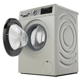 Bosch Series 8, 1400RPM 11 KG Fully Automatic Front Load washing machine, AntiStain Technology & Reload Function, Silver inox, WGA264AXIN