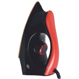 Sunflame 750 Watts Dry Iron, Automatic Temperature Control, Black & Red, Flair