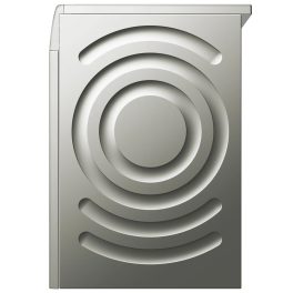 Bosch Series 8, 1400RPM 11 KG Fully Automatic Front Load washing machine, AntiStain Technology & Reload Function, Silver inox, WGA264AXIN