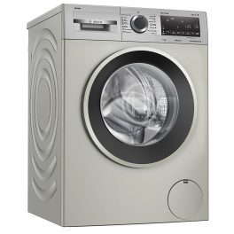 Bosch Series 8, 1400RPM 11 KG Fully Automatic Front Load washing machine, AntiStain Technology & Reload Function, Silver inox, WGA264AXIN