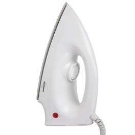 Sunflame 750-Watt Dry Iron, Quick Heating And Efficient Performance, Automatic Temperature Control, White, Opal