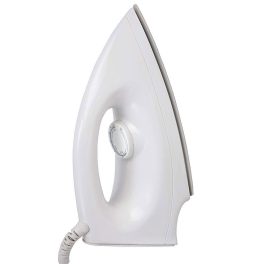 Sunflame 750-Watt Dry Iron, Quick Heating And Efficient Performance, Automatic Temperature Control, White, Opal