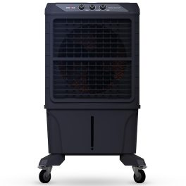 Kenstar 120L Desert Air Cooler With Front Locking Commercial Grade Wheels for Home, Anti-Bacterial Honeycomb Pads, High-Speed, Invertor ready, 50Ft Air Throw, 1-Yr Product Warranty, Grey, MAHA KOOL HC