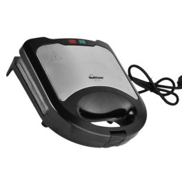 Sunflame 750 Watt, Sandwich Toaster-Grill, Non-Stick Cooking Plates and a Cool-Touch Handle, Black, SF-109