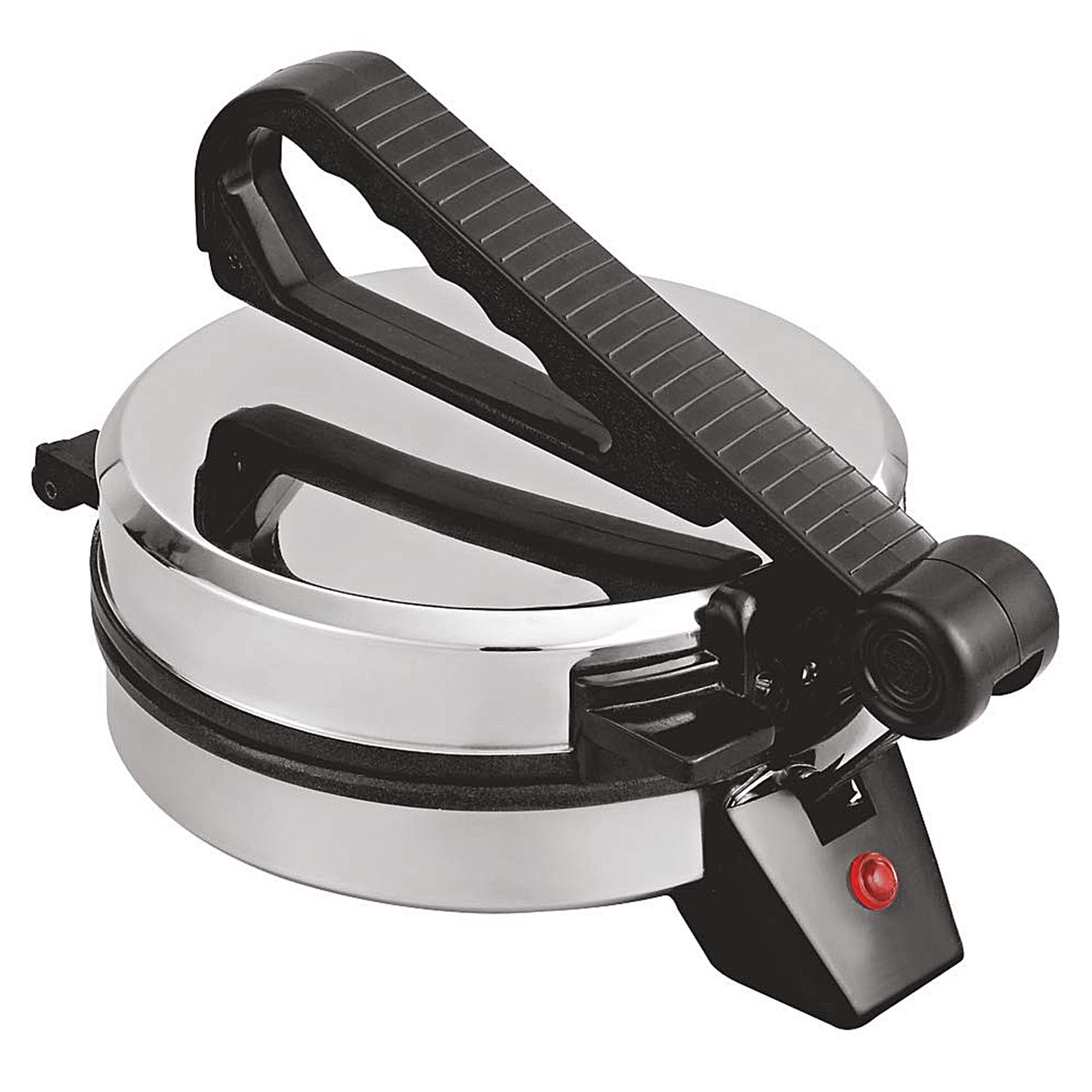 Sunflame 900-Watt Roti Maker, Stainless Steel Body And Non-Stick Cooking Plates, Silver-Black, RM1 Sunflame 900-Watt Roti Maker, Stainless Steel Body And Non-Stick Cooking Plates, Silver-Black, RM1