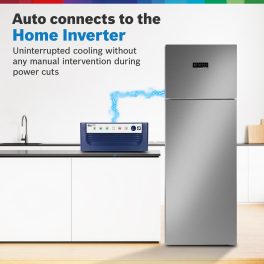 Bosch 368L, 3-Star, Frost free Double Door Inverter Refrigerator (2025 Model), 6-in-1 Convertible, 18 Hours Cooling Retention, Digital Display, Super Freeze, 80min Convert, Smoky Steel, CTC39K03NI