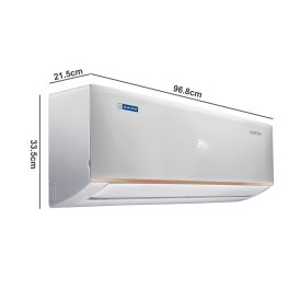 Blue Star D Series 2 Ton 3 Star Heavy Duty, Inverter Split AC, Copper Condenser Coil, Convertible 6 in 1 Cooling, Multi Sensors, Dust Filter, Blue Fins, Self Diagnosis, White, IC325DCUHD